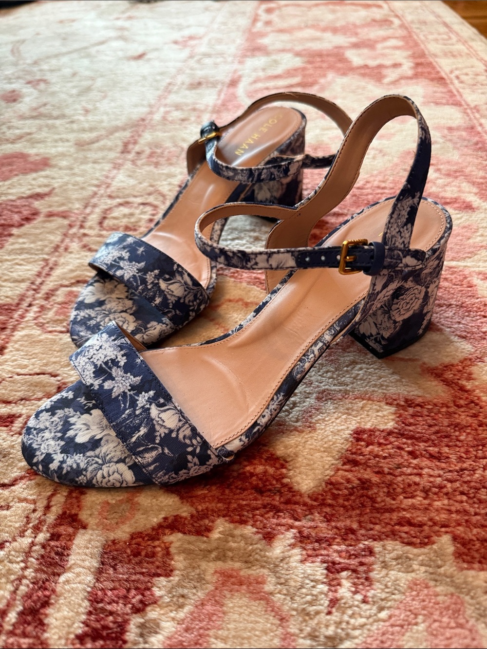 Cole Haan Blue and White